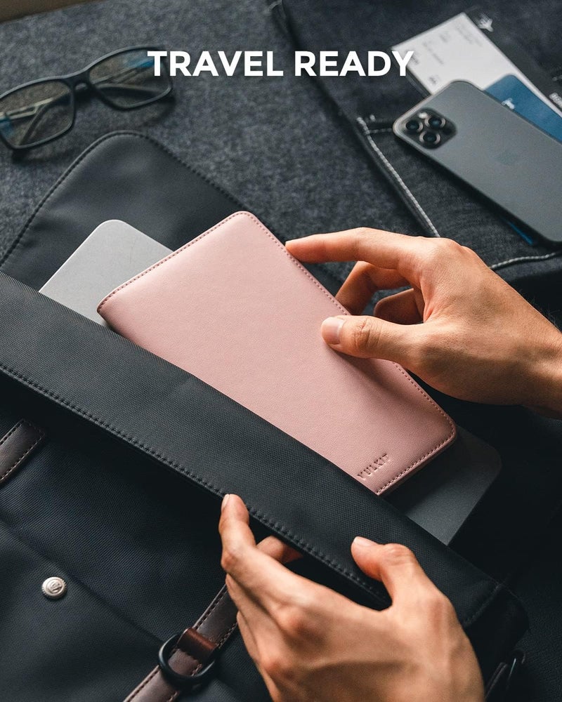 VULKIT Passport Holder Wallet RFID Blocking Travel Wallet for Men & Women - Image 4